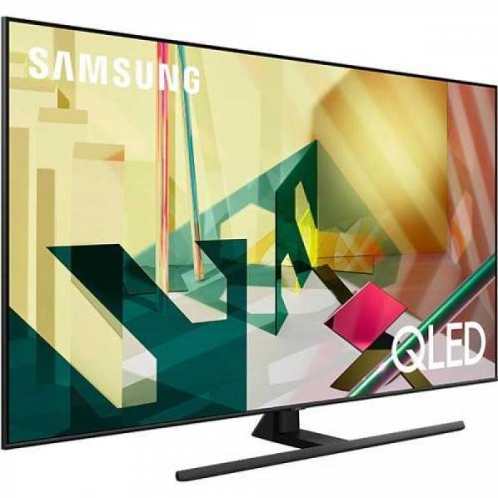 Televizor QLED Samsung Smart QE65Q70TATXXH Seria 65Q70T, 65inch, Ultra HD 4K, Black