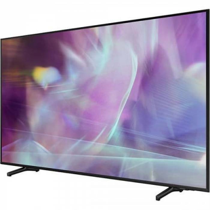 Televizor QLED Samsung Smart QE75Q60AAUXXH Seria Q60A, 75inch, Ultra HD 4K, Black