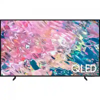 Televizor QLED Samsung Smart QE75Q60BA Seria Q60B, 75inch, Ultra HD 4k, Black