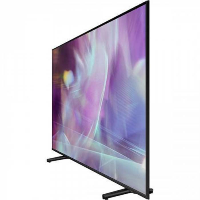 Televizor QLED Samsung Smart QE85Q60AAUXXH Seria Q60A, 85inch, Ultra HD 4K, Black