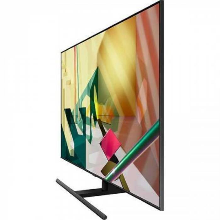 Televizor QLED Samsung Smart QE85Q70TATXXH Seria 85Q70T, 85inch, Ultra HD 4K, Black