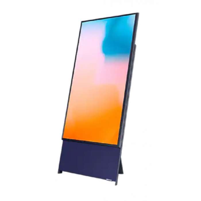 Televizor QLED Samsung Smart The Sero QE43LS05BAU Seria LS05B, 43inch, Ultra HD 4K, Navy Blue