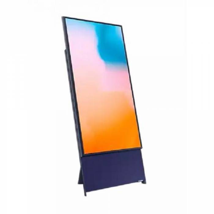 Televizor QLED Samsung Smart The Sero QE43LS05BAU Seria LS05B, 43inch, Ultra HD 4K, Navy Blue