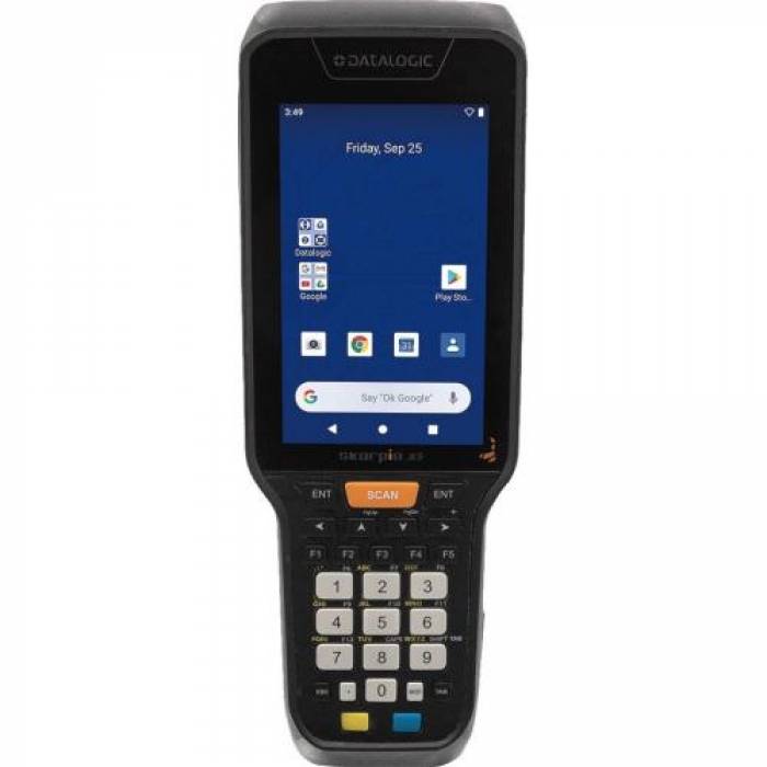 Terminal mobil DATALOGIC Skorpio X5 Pistol Grip 943500062, 4.3inch, 2D, BT, WI-FI, Android 10