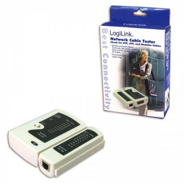 Tester cablu Logilink WZ0010