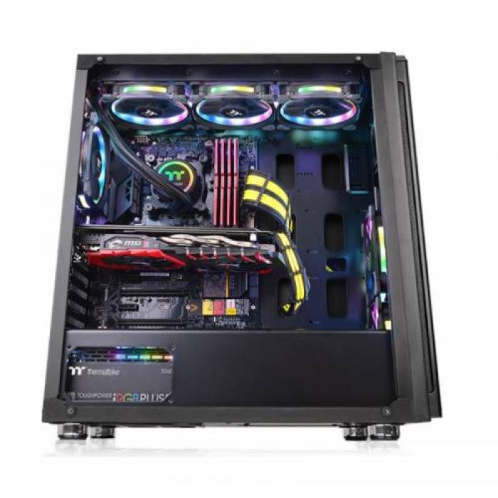 Thermaltake Versa H27 Tempered Glass Black, Fara sursa