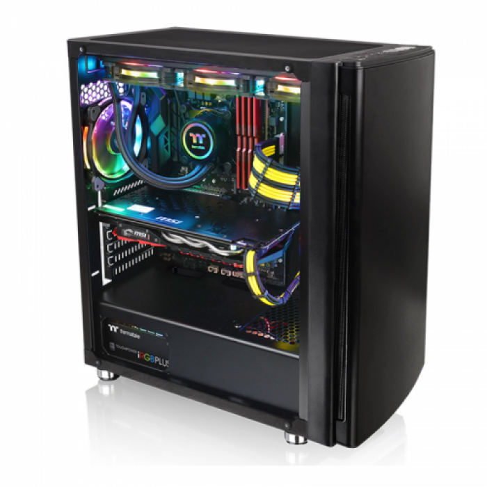 Thermaltake Versa H27 Tempered Glass Black, Fara sursa