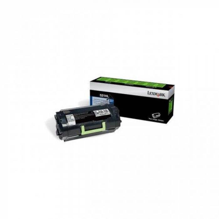 Toner Lexmark Black 52D0X0N 