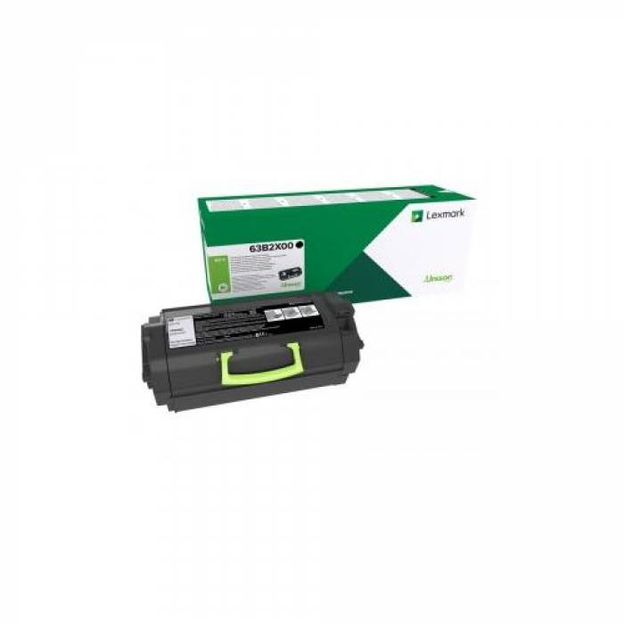 Toner Lexmark Black 63B2X00 