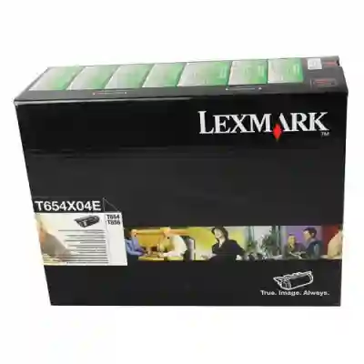 Toner Lexmark Black T654X04E