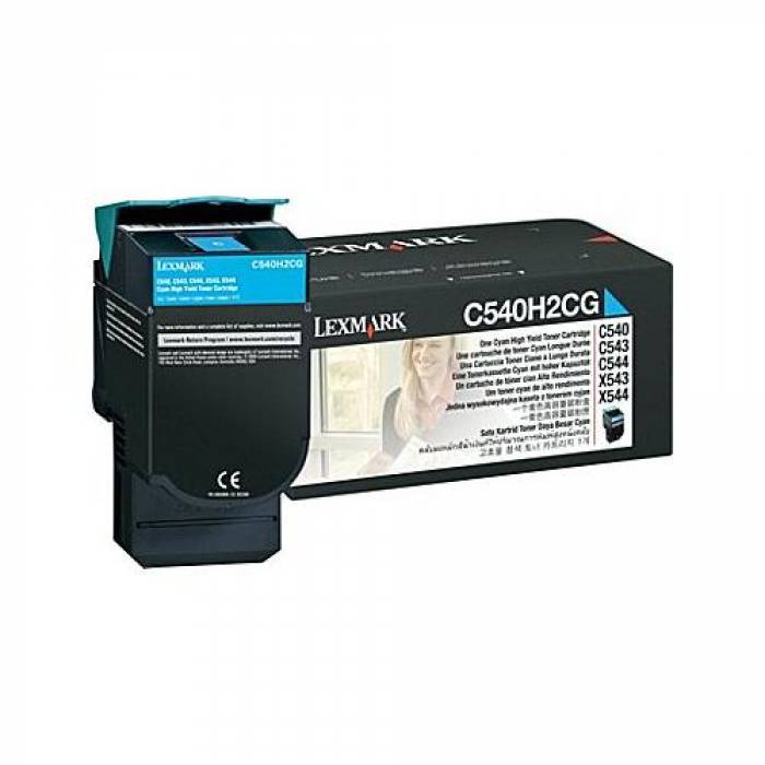 Toner Lexmark C540H2CG Cyan 