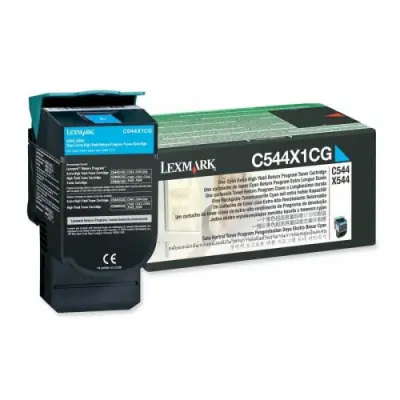 Toner Lexmark C544X1CG Cyan 
