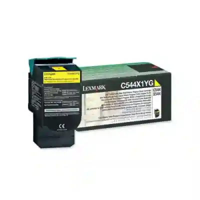 Toner Lexmark C544X1YG Yellow 