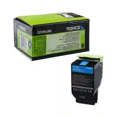 Toner Lexmark Cyan 70C2HCE 