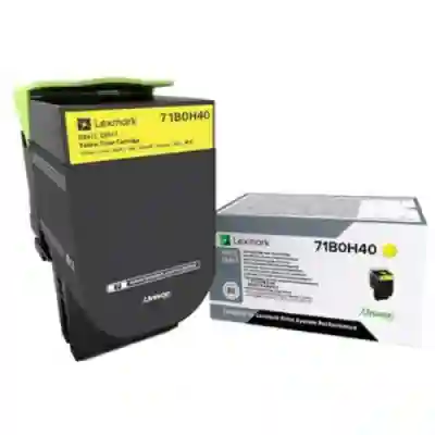 Toner Lexmark Yellow 71B0H40