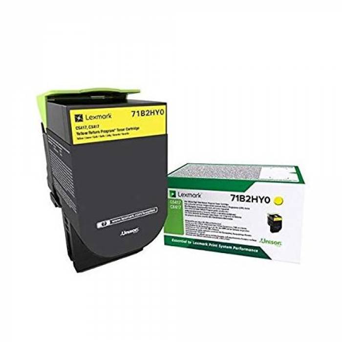 Toner Lexmark Yellow 71B2HY0