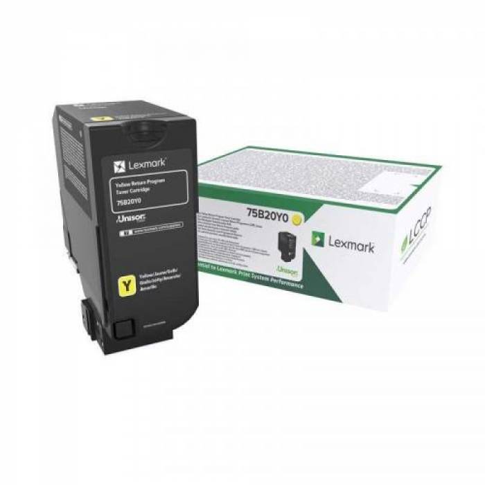 Toner Lexmark Yellow 75B20Y0