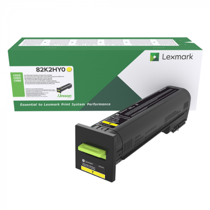 Toner Lexmark Yellow 82K2HY0 