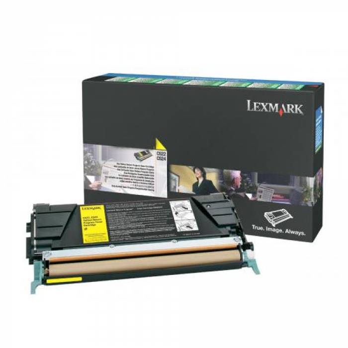 Toner Lexmark Yellow C524H3YG