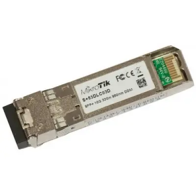 Transceiver MikroTik S+85DLC03D 10GbE SFP+ SR-LC (SM) 850nm