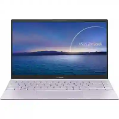 Ultrabook ASUS ZenBook 14 UX425EA-KI469W, Intel Core i7-1165G7, 14inch, RAM 16GB, SSD 512GB, Intel Iris Xe Graphics, Windows 11, Lilac Mist