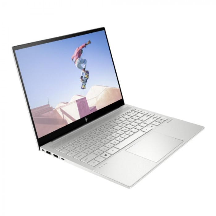 Ultrabook HP ENVY 14-eb0003nq, Intel Core i7-1165G7, 14inch, RAM 16GB, SSD 512GB, nVidia GeForce GTX 1650 Ti Max-Q 4GB, Free DOS, Natural Silver