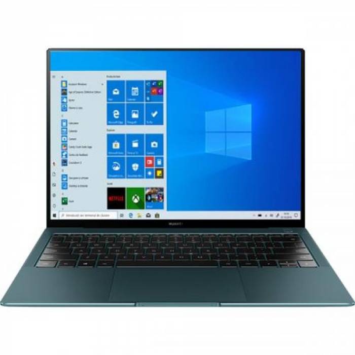 Ultrabook Huawei Matebook X Pro, Intel Core i7-1165G7, 13.9inch, RAM 16GB, SSD 1TB, Intel Iris Xe Graphics, Windows 10 Pro, Emerald Green