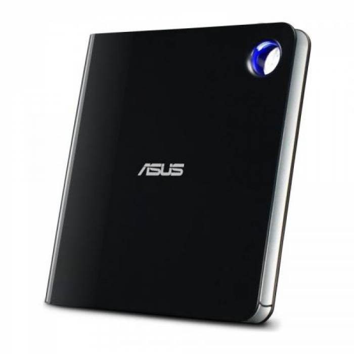 Unitate optica externa Asus SBW-06D5H-U, Blu-Ray, USB 3.1, Black