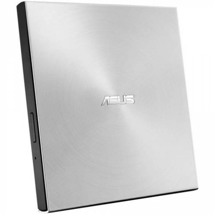 Unitate optica externa Asus SDRW-08U8M-U, DVD-RW, USB-C, Silver Unitate optica externa Asus SDRW-08U8M-U, DVD-RW, USB-C, Silver