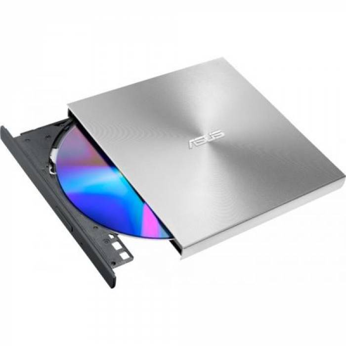 Unitate optica externa Asus SDRW-08U8M-U, DVD-RW, USB-C, Silver Unitate optica externa Asus SDRW-08U8M-U, DVD-RW, USB-C, Silver
