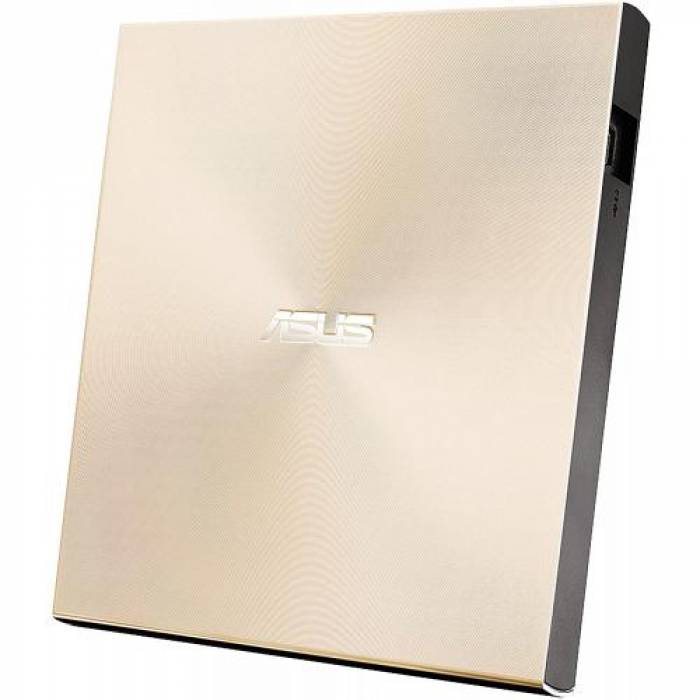 Unitate optica externa Asus SDRW-08U9M-U, DVD-RW, USB 2.0, Gold