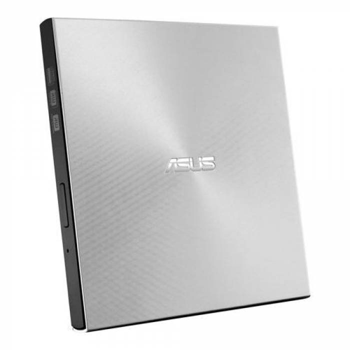 Unitate optica externa Asus SDRW-08U9M-U, DVD-RW, USB 2.0, Silver