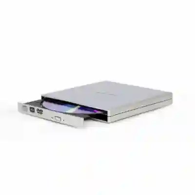 Unitate Optica Externa Gembird DVD-USB-02, USB 2.0, Silver