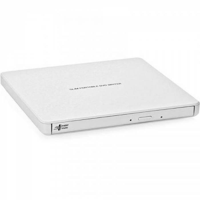 Unitate optica externa LG GP60NW60 Ultra Slim DVD-R, White