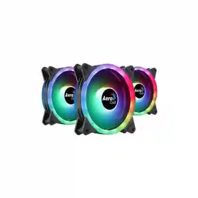 Ventilator Aerocool Duo 12 Pro ARGB, 120mm, 3xFan