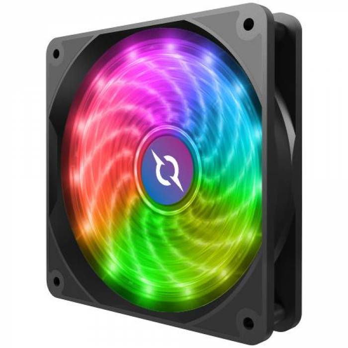 Ventilator AQIRYS Cetus 4P-12LD12-RGB, 120mm