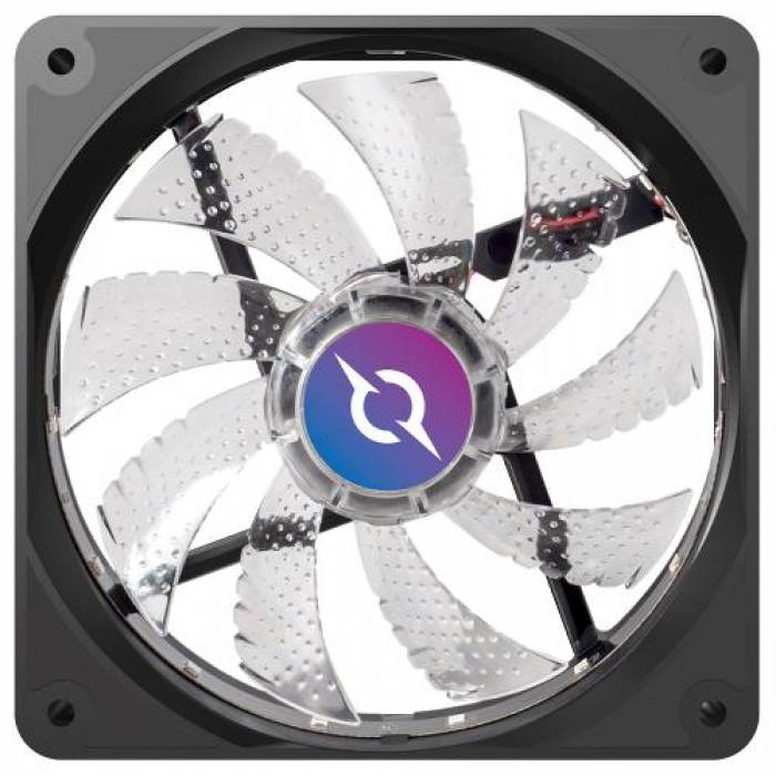 Ventilator AQIRYS Cetus 4P-12LD12-RGB, 120mm