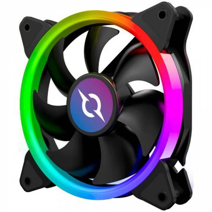 Ventilator AQIRYS Cetus 4P-12SL12-RGB, 120mm