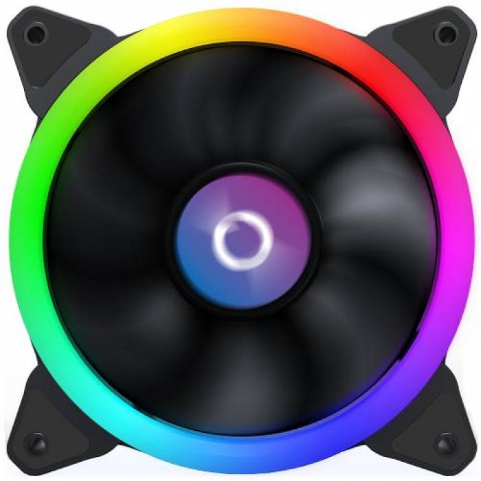 Ventilator AQIRYS Cetus 4P-12SL12-RGB, 120mm