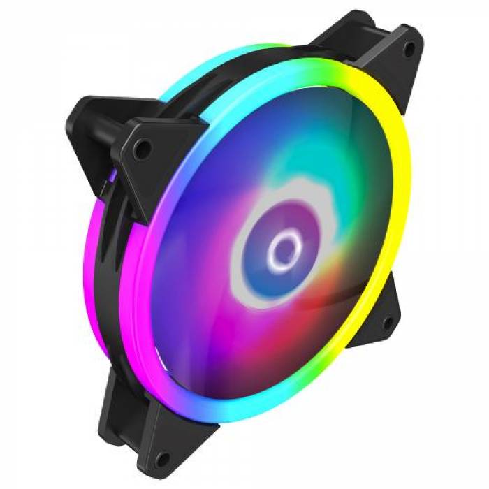 Ventilator AQIRYS Cetus 6P-12DLI22-RGB, 120mm