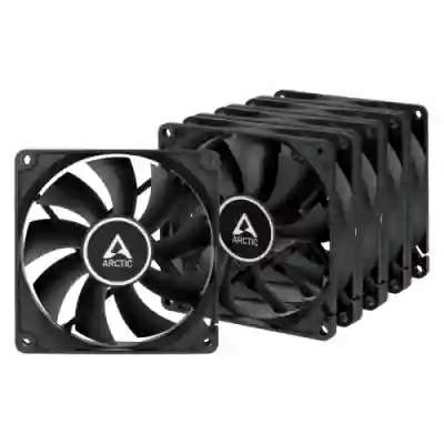Ventilator Arctic AC F9, 92mm, Black, 5 bucati