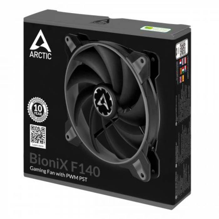 Ventilator Arctic BioniX F140 Grey, 140mm