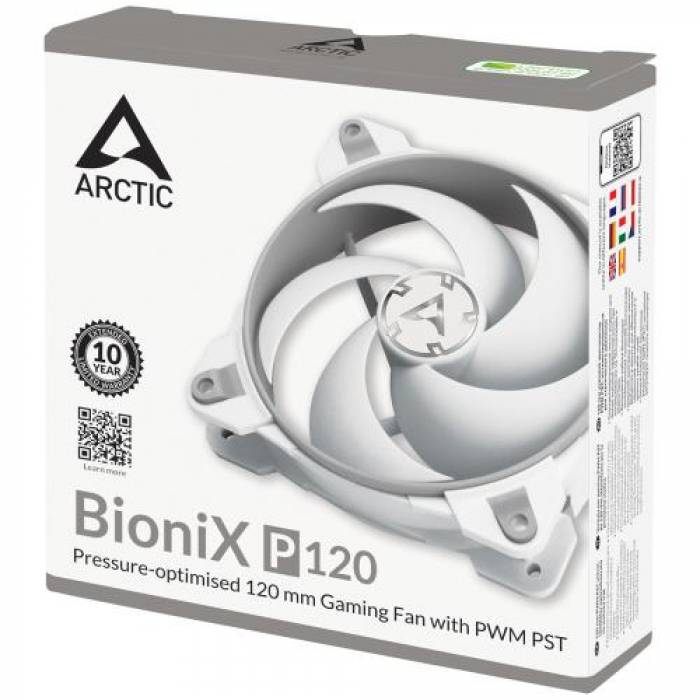 Ventilator Arctic BioniX P120, Grey-White