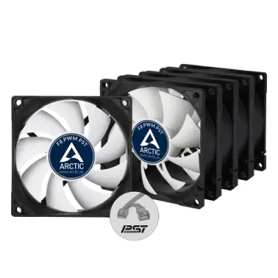 Ventilator Arctic F8 PWM PST, 80mm, 5Pack