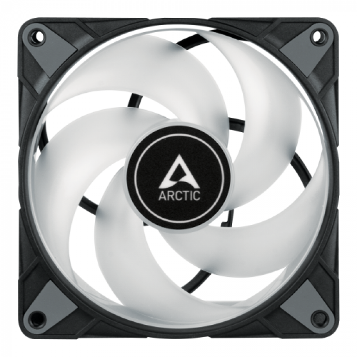 Ventilator Arctic P12 PWM PST A-RGB 0dB, 120mm, Black