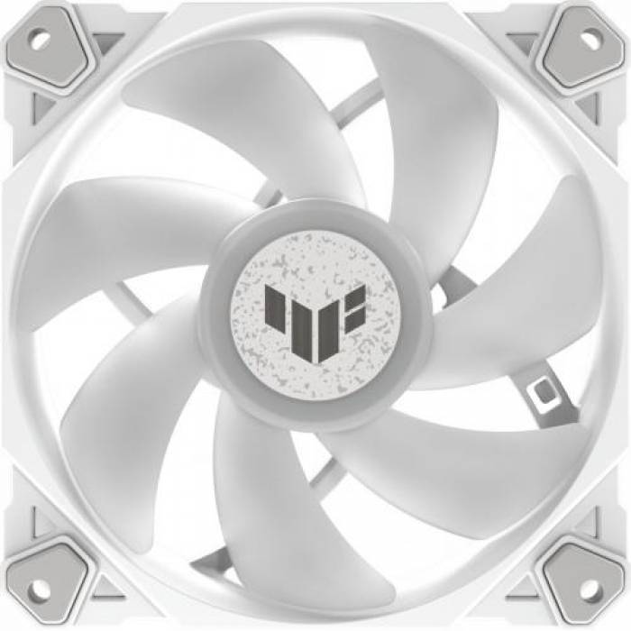 Ventilator carcasa ASUS TUF Gaming TF120 ARGB White Edition, 120 mm