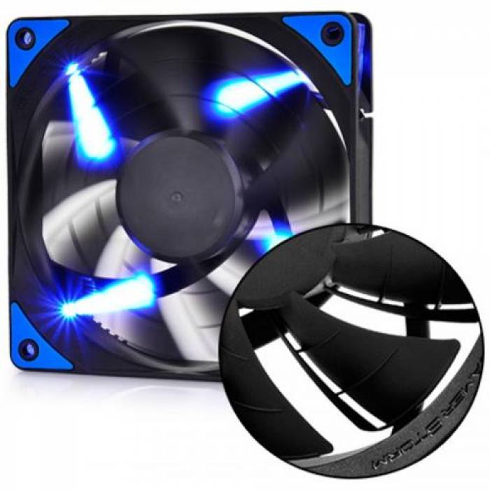 Ventilator carcasa Deepcool TF120 Blue LED, 120 mm