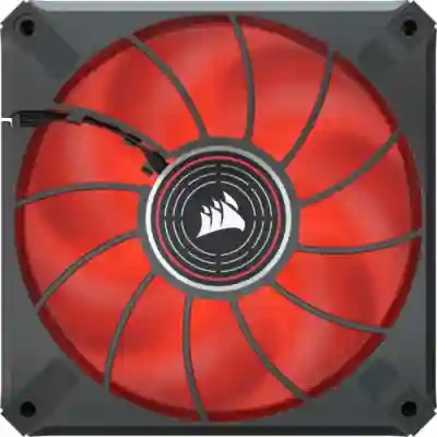 Ventilator Corsair iCUE ML120 RED ELITE Premium, 120mm