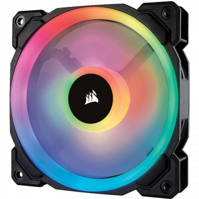 Ventilator Corsair LL120 RGB LED Static Pressure, 120mm