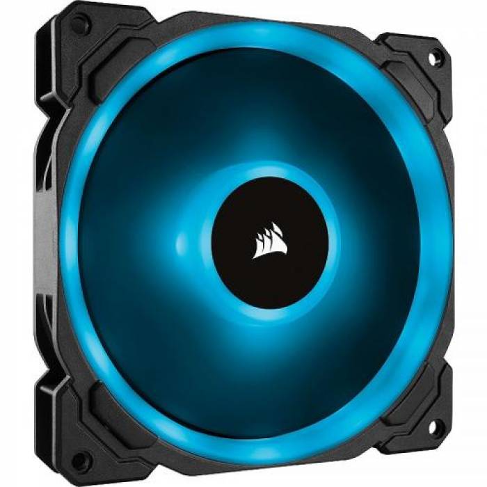 Ventilator Corsair LL120 RGB LED Static Pressure, 120mm, Three Fan Pack